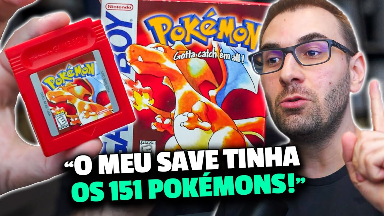 BRKsEDU mostra um JOGO DO POK&Eacute;MON DA SUA INF&Acirc;NCIA