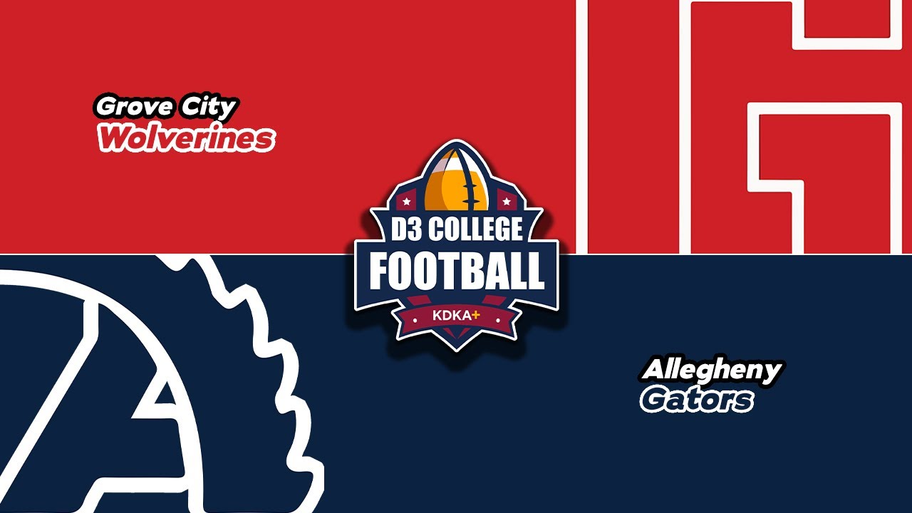 Grove City vs Allegheny | D3 College Football on KDKA+