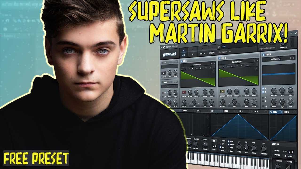 Make Epic Supersaw Leads like Martin Garrix - FL Studio Tutorial