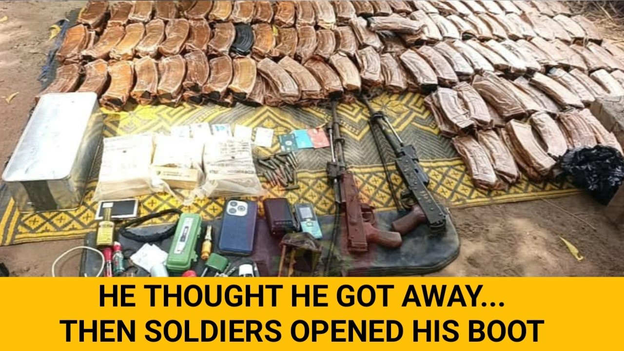 BREAKING: Troops Arrest Notorious Gun Runner Supplying Weapons to Terro*rists in Northeast