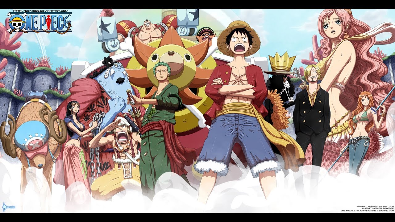 One Piece [AMV] - Mugiwaras vs. Gyojin Pirates