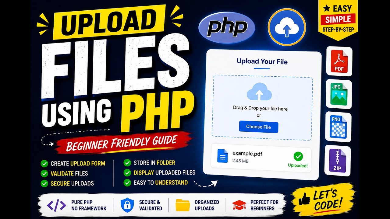file uploading using php simple and easy