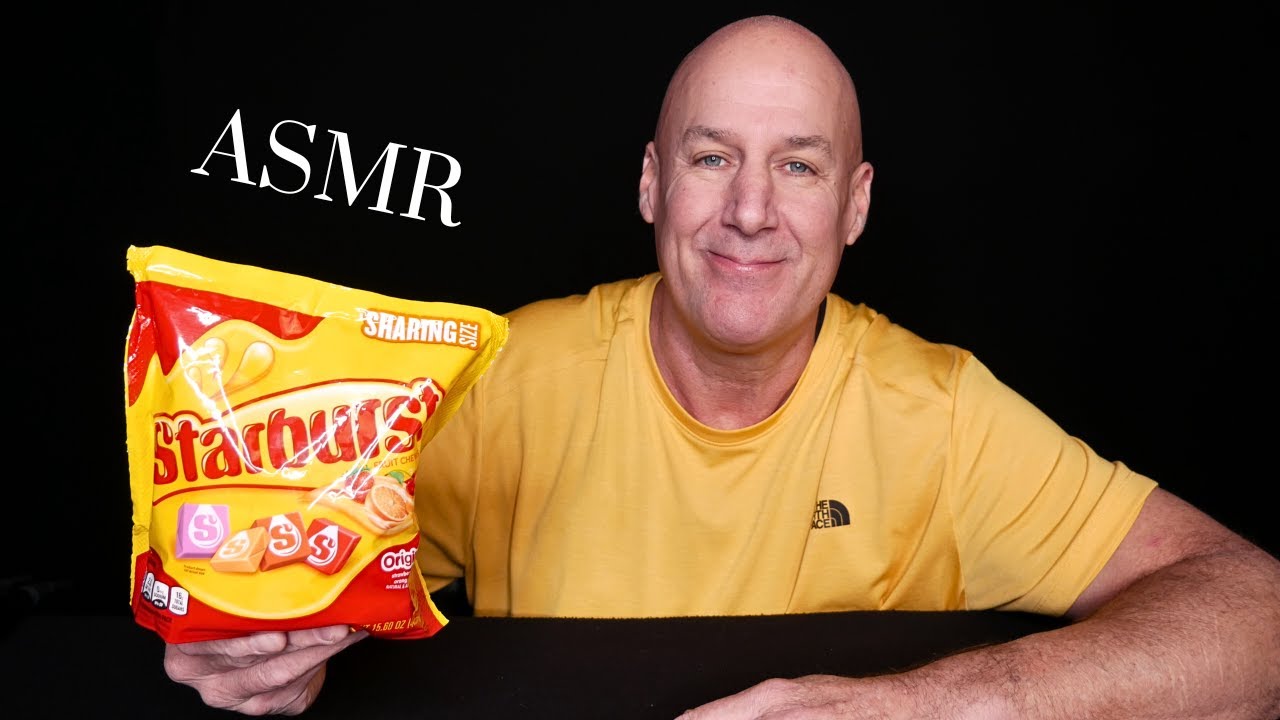 ASMR: Я вернулась~Обновление после операции на колене~Ем жевательные конфеты Starburst~Тихий голос