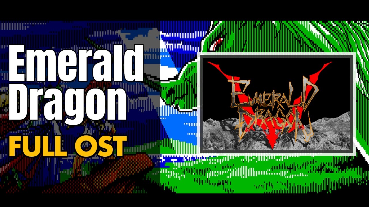 Emerald Dragon (エメラルドドラゴン) [PC-88] | Full OST / Soundtrack
