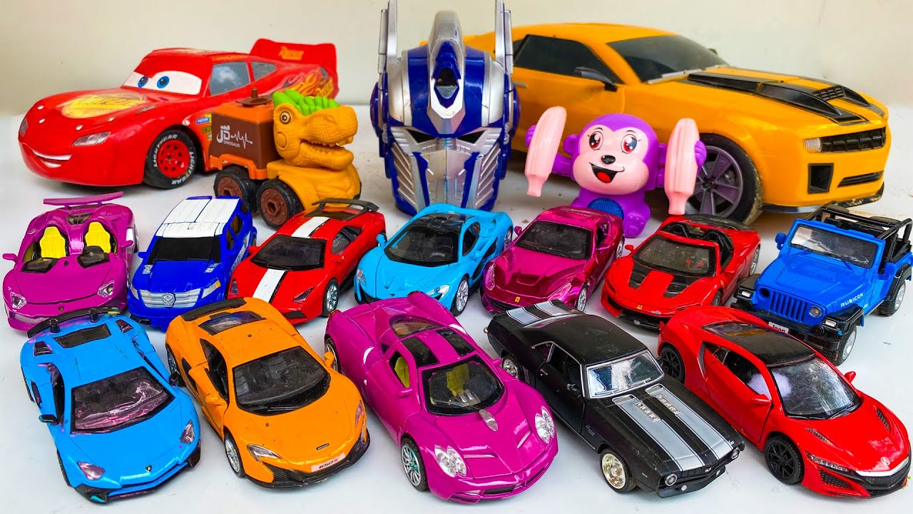 [Compilation 20min] Transformers Full Stop motion Optimus Prime, Bee, Tobot Robot & Animation!