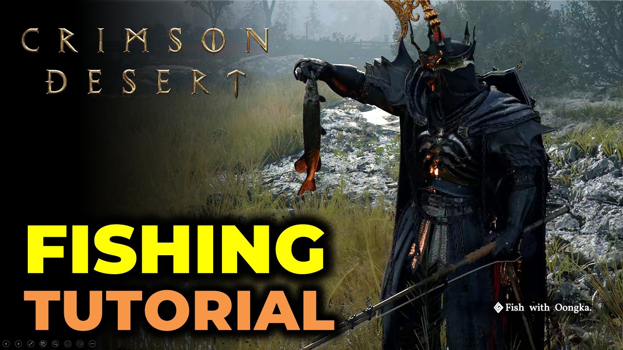 Crimson Desert Fishing Tutorial (How to Fish)