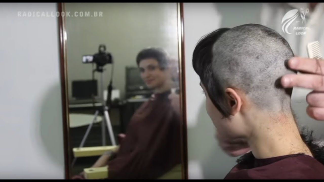 Head Shave Girl - Haircut - Headshave - (Full Version)