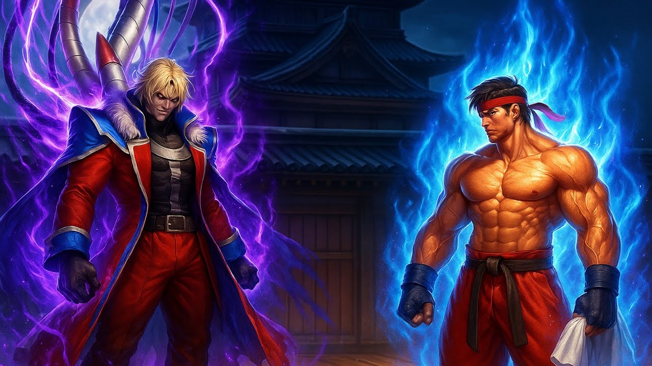 SHIN RYU VS OMEGA RUGAL