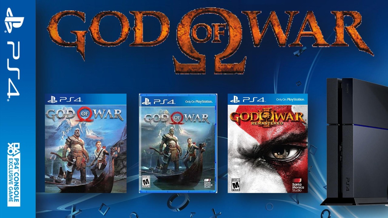Все игры God of War для PS4