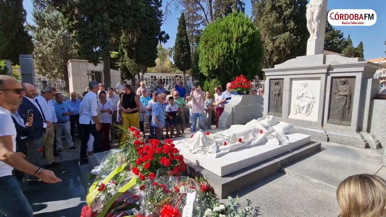 Ofrenda Floral a Manolete en el 75 Aniversario de su Muerte
