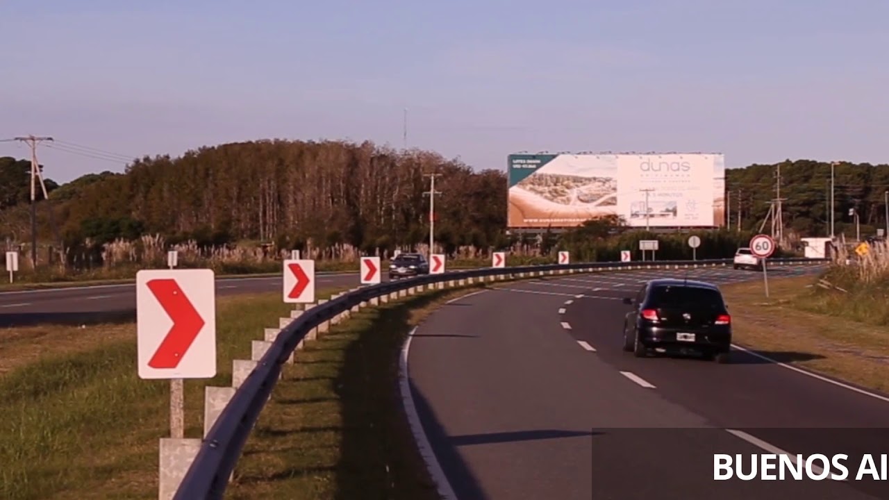 Cartel Rotonda Pinamar - VPM Comunicaci&oacute;n