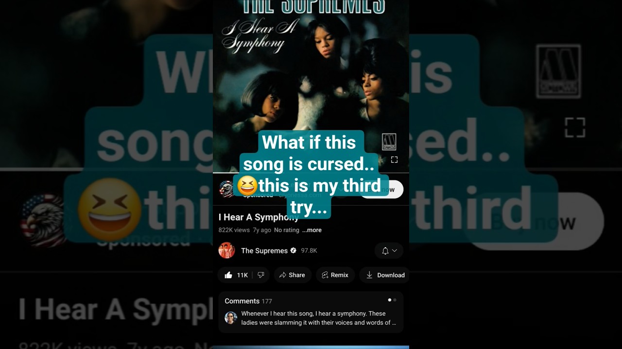 #thesupremes #ihearasymphony #youtubeshorts #youtube #rockmusic #insidejokes #insidejoke #1960svibes