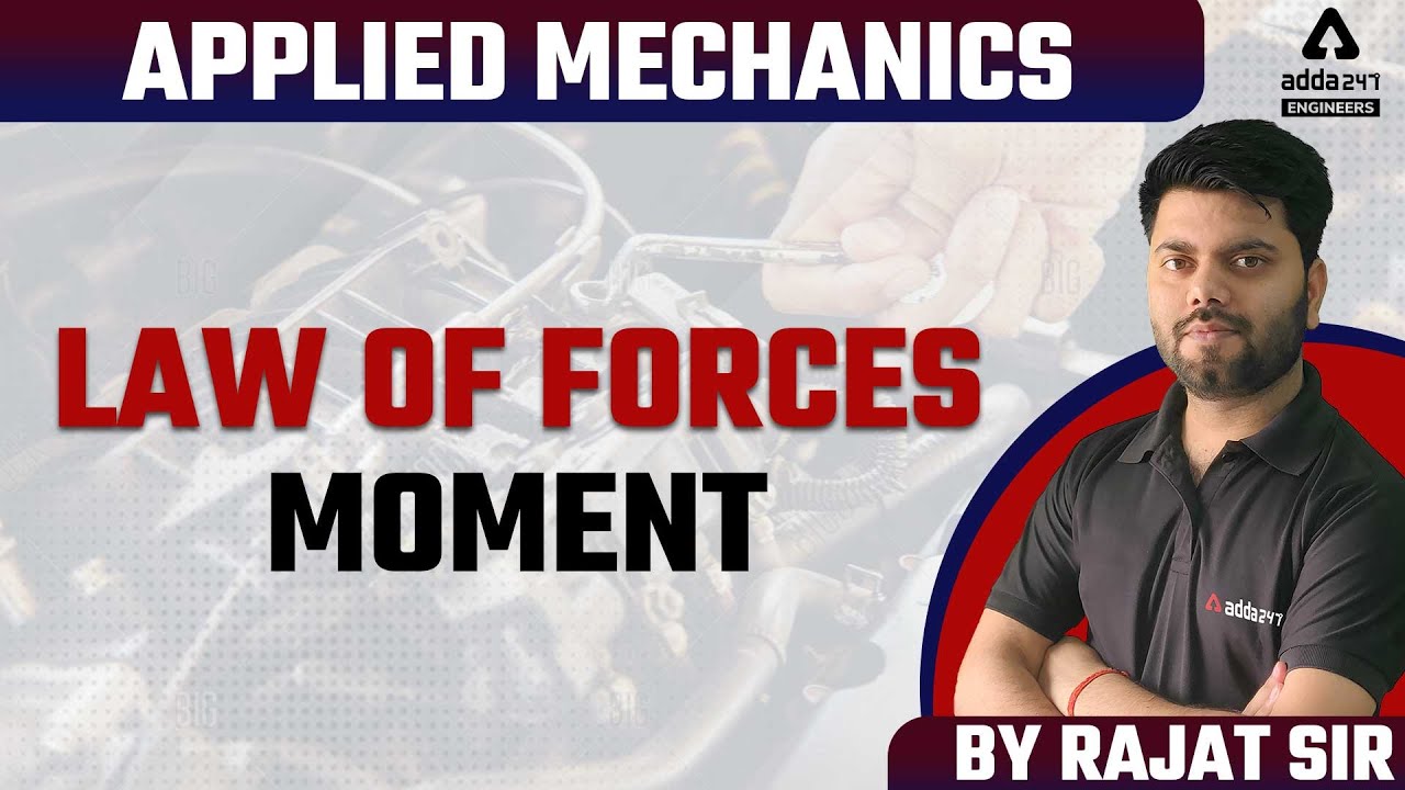 Applied Mechanics | Law Of Forces Moment