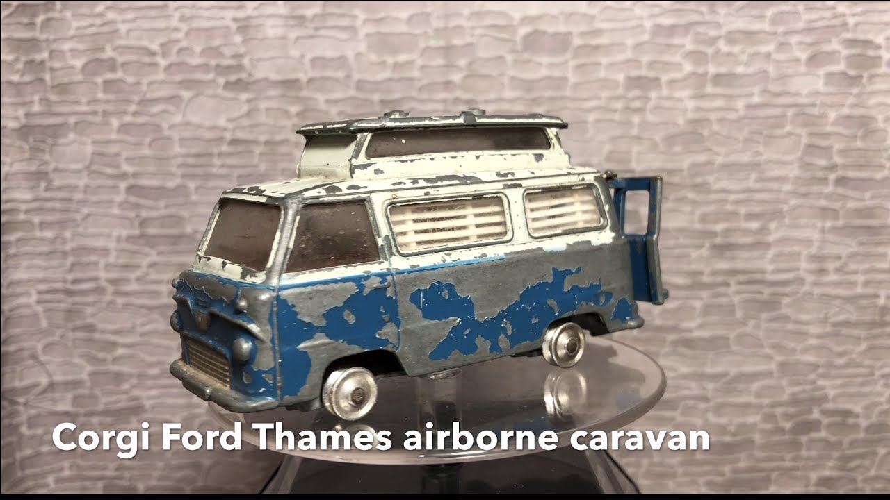 corgi ford Thames caravan