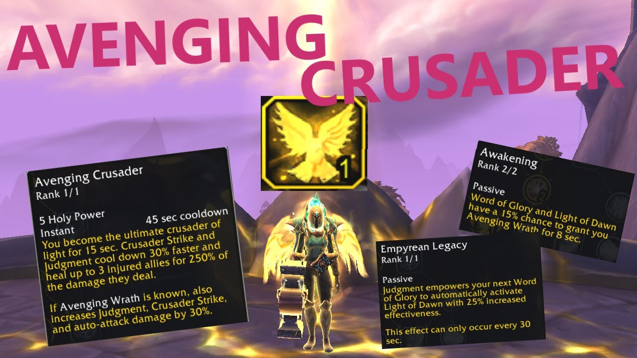 NEW AVENGING CRUSADER!! | Holy Paladin in 10.0.5!