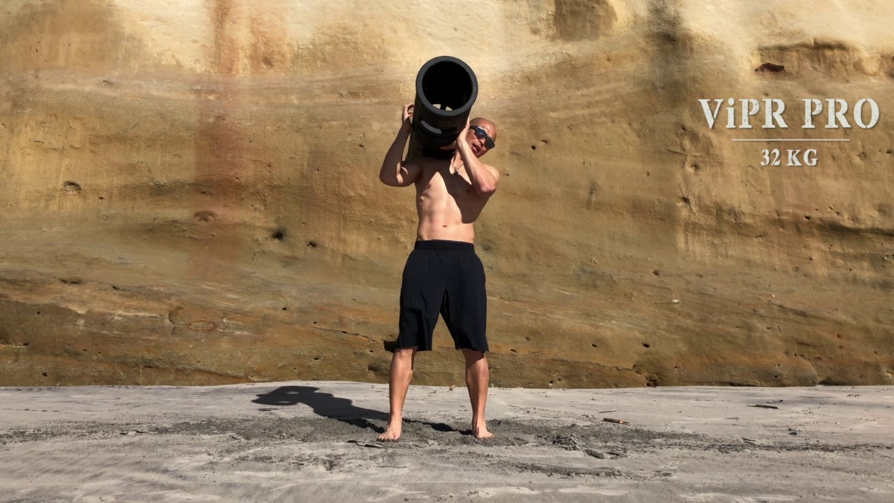 The Brand New 32KG ViPR PRO Beach Workout