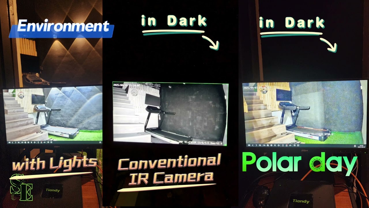 Tiandy Polar Day Camera Indoor Test - All Day Full Colour CCTV