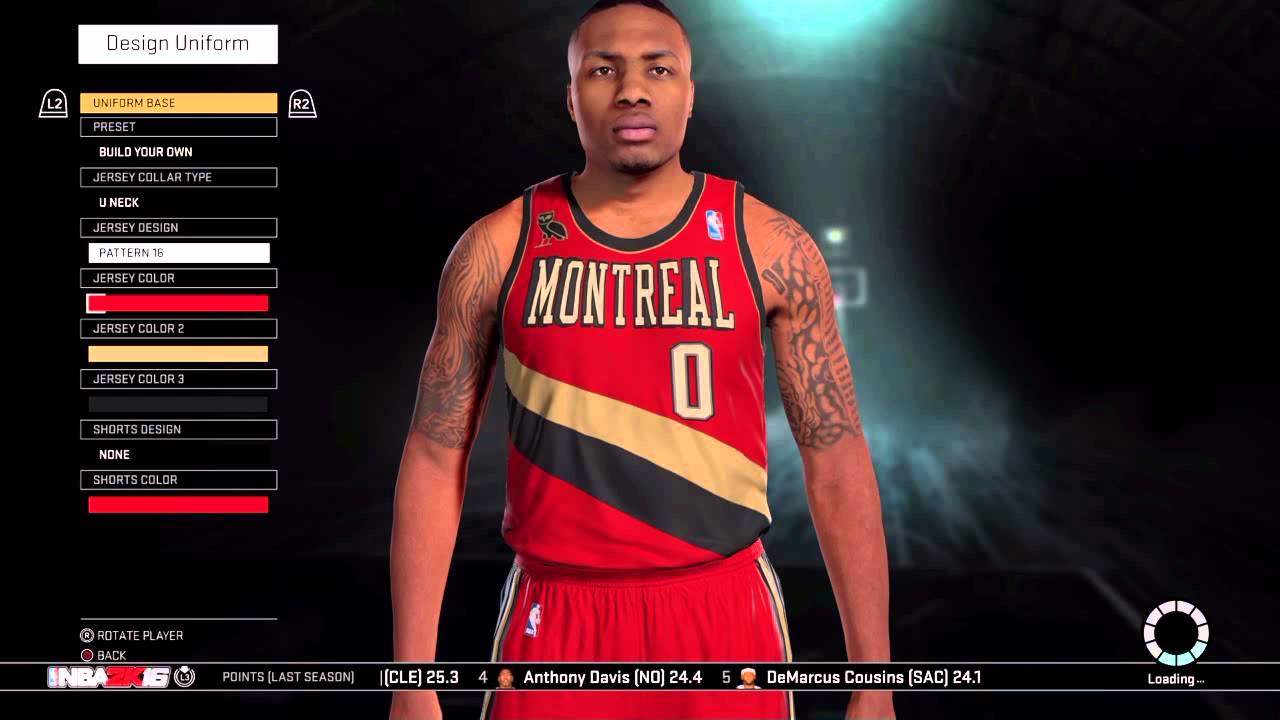 NBA 2K16 MONTREAL MyLEAGUE: MONTREAL BLAZERS??