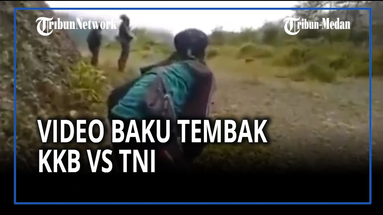 DETIK-detik Baku Tembak KKB VS TNI Beredar dalam Video Berdurasi 4 Menit