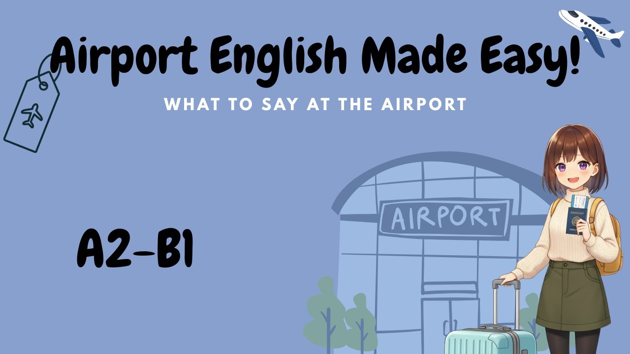Speak English Clearly at the Airport | Poppy and Peter Podcast E6