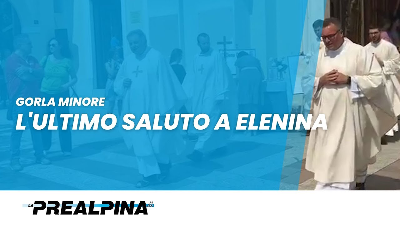 Gorla Minore | L'ultimo saluto a Elenina