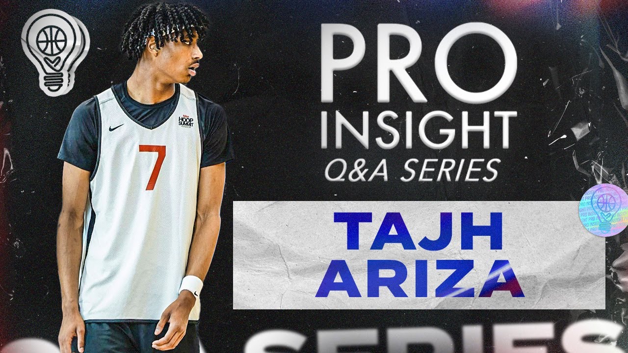 Tajh Ariza Interview | Nike Hoop Summit | 4.9.25