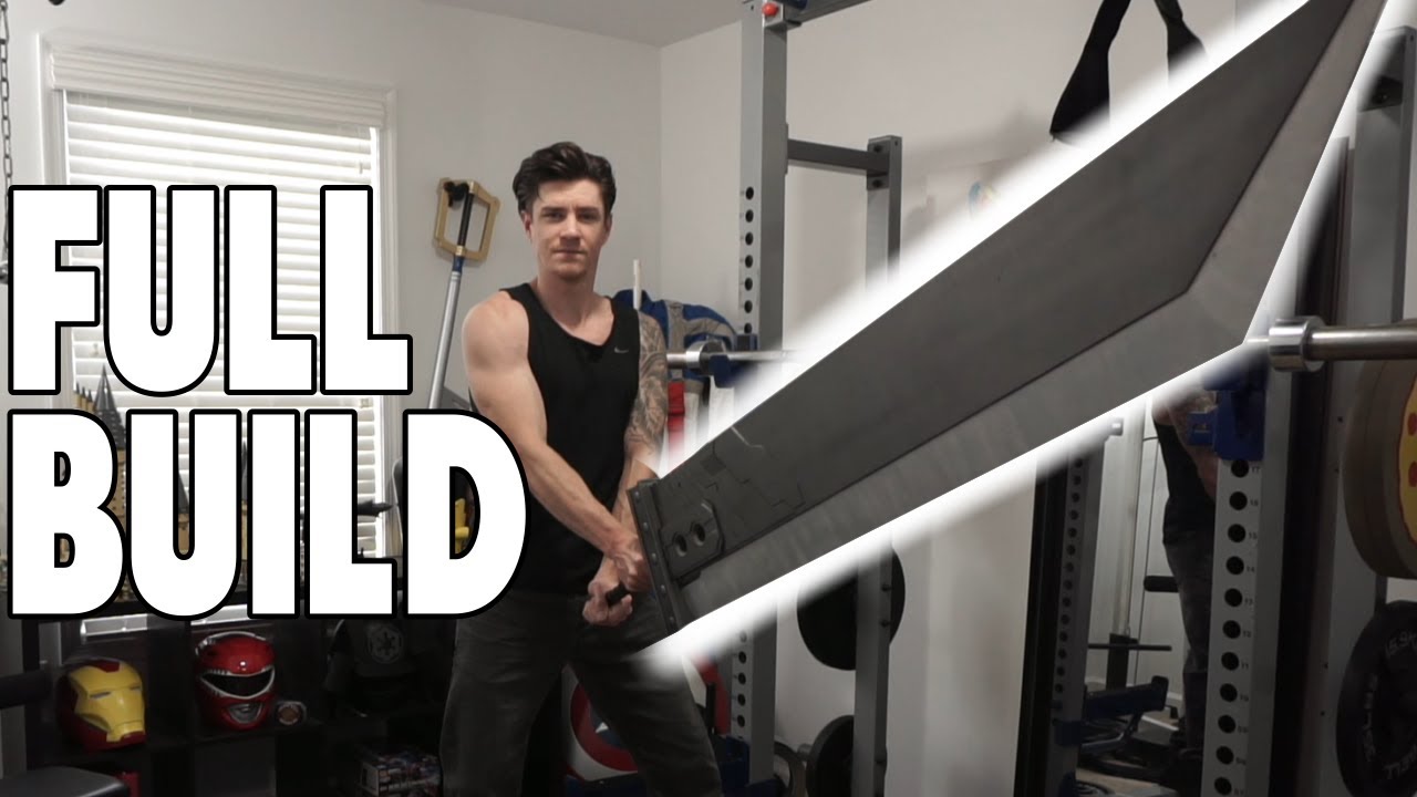 The Best Buster Sword Build Guide! How to 3D print Cloud's Buster Sword Full Tutorial 