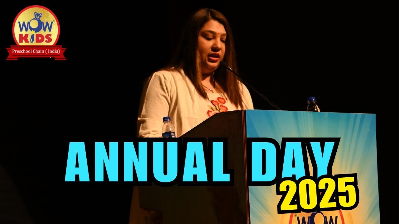 Chief Guest Speech | Dr. Priyanka Raiker | WowKids Preschool Annual Day 2025 🎤