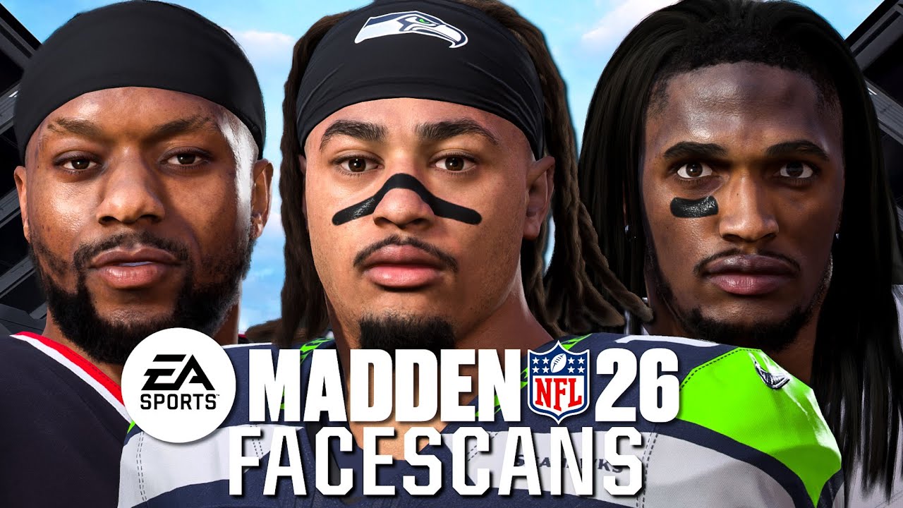 Лучшие НОВЫЕ СКАНЫ ЛИЦ в Madden 26!