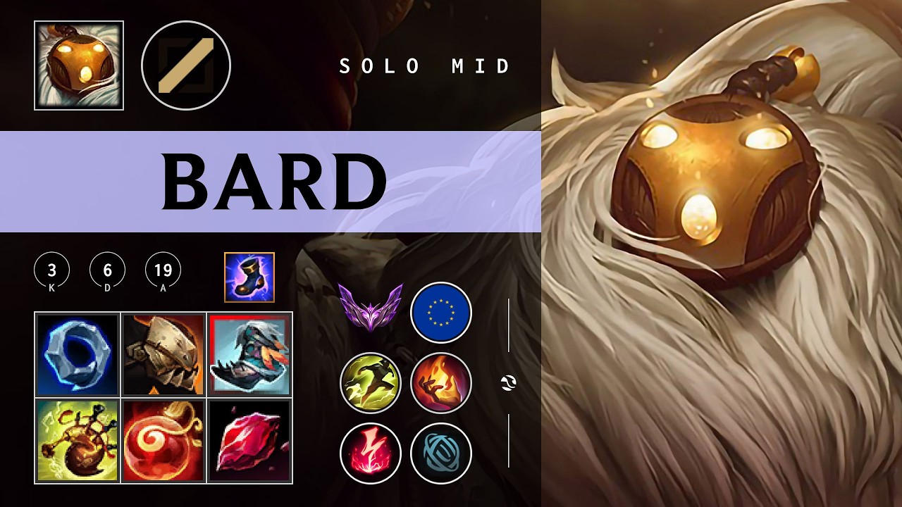 Bard Mid vs Lux - EUW Master Patch 26.04