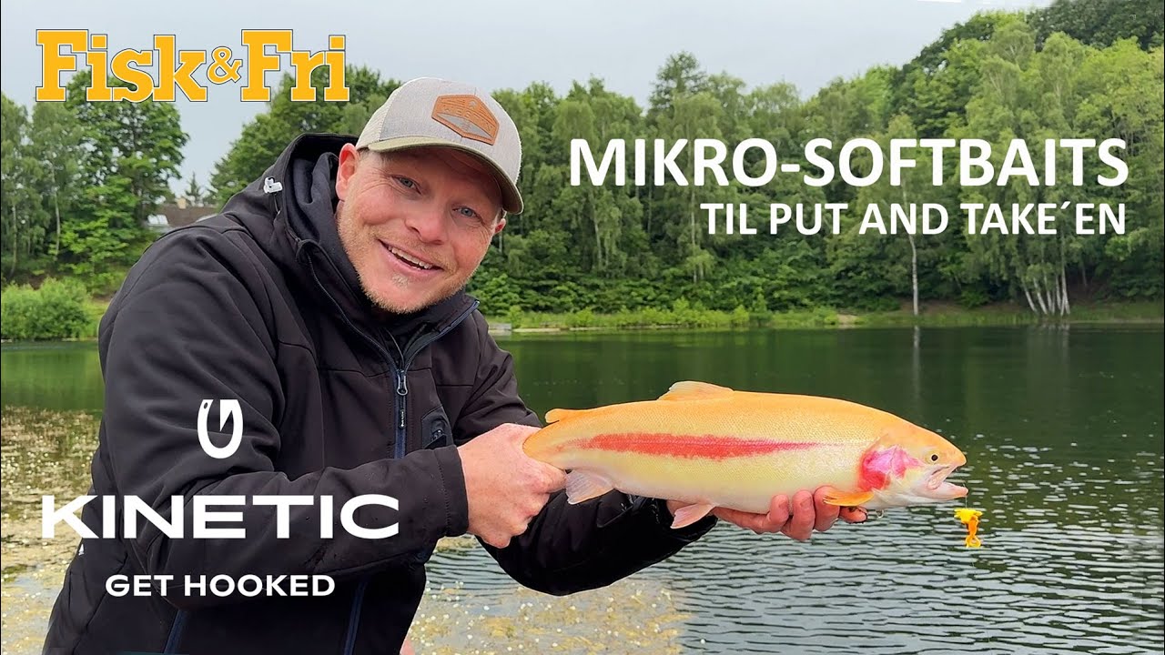 MIKRO-SOFTBAITS TIL PUT AND TAKE - NYE AGN FRA KINETIC [ENG SUBS]