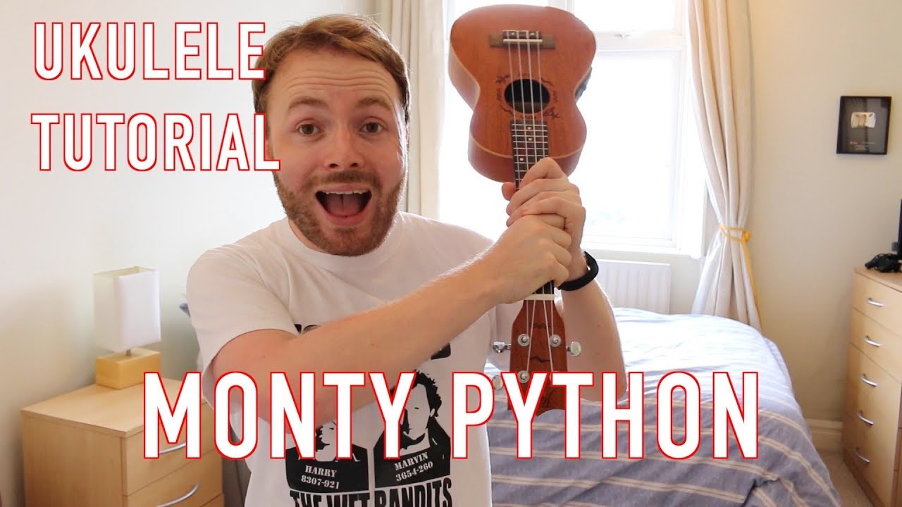 Always Look On The Bright Side Of Life - Monty Python Ukulele Tutorial