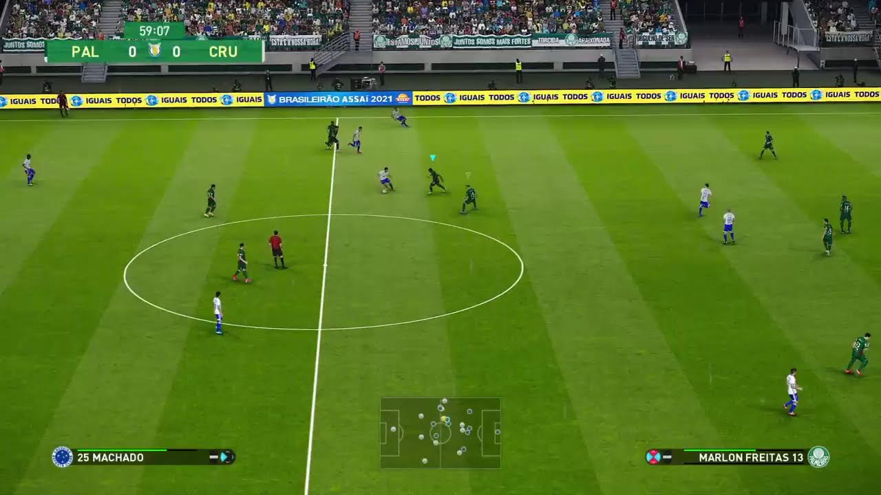 Campeonato Brasileiro T36 R7 Palmeiras x Cruzeiro