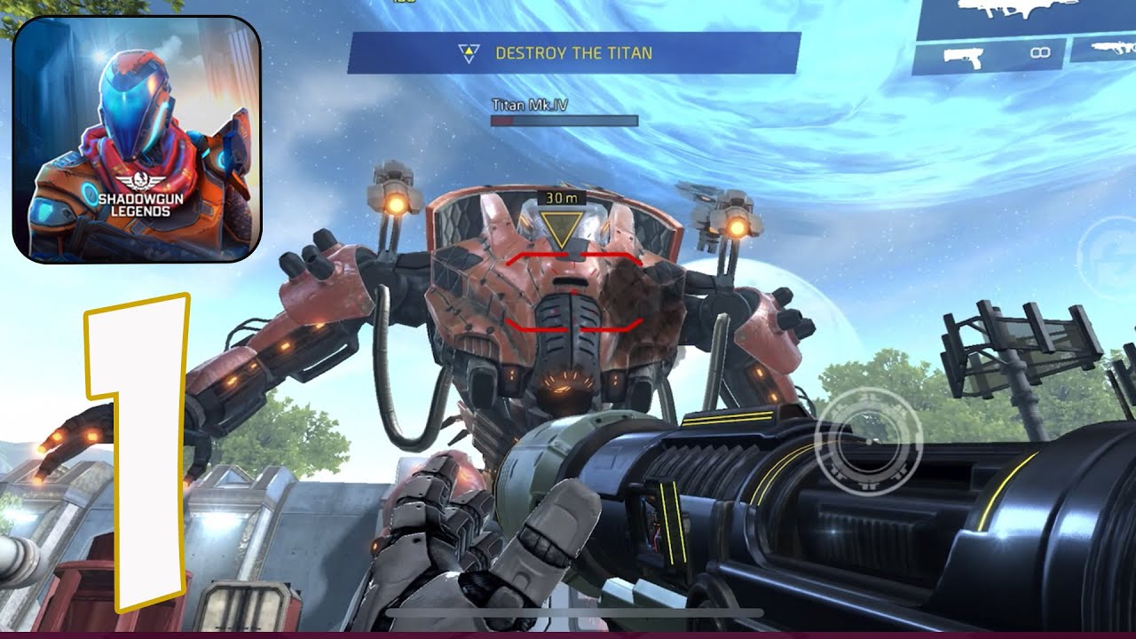 Shadowgun Legends: Online FPS - Walkthrough Gameplay part 1(iOS, Android)