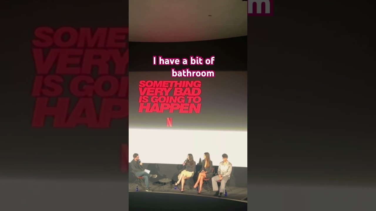 Something Very Bad is About To Happen @Netflix  creator Haley Z. Boston shares  bathroom trauma