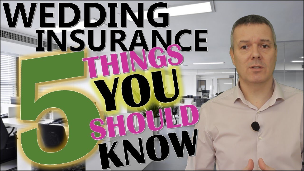 Wedding Insurance - Top 5 Tips how to avoid a wedding day disaster