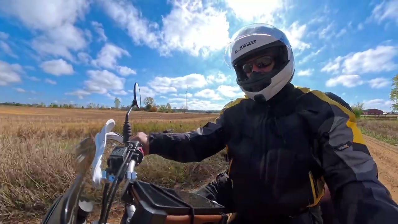 Farm Roads 2025 Yamaha TW200 Michigan and Insta360 X5