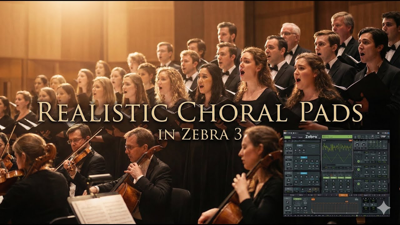 How to Create Realistic Choir Pads with Simple Techniques (Zebra 3 Tutorial)