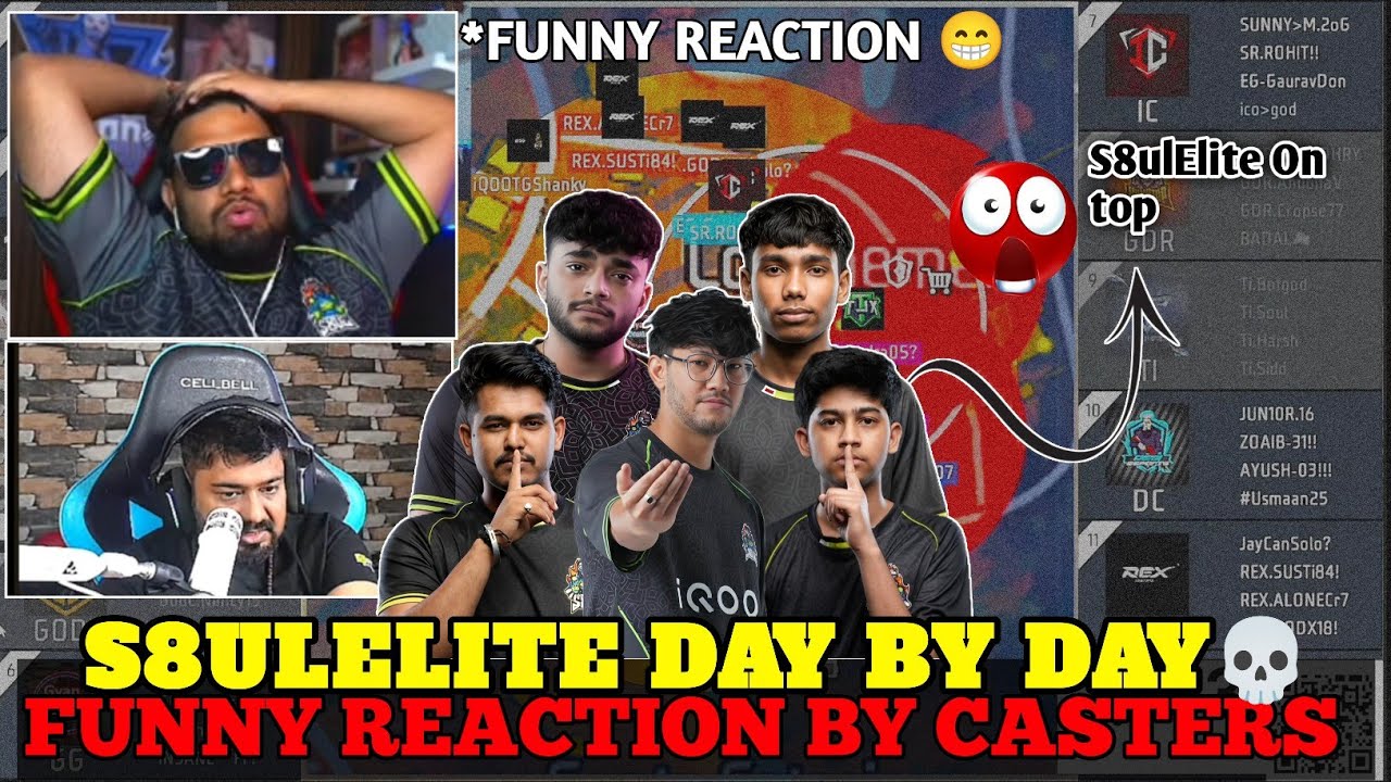 S8ulElite performance day by day 💀 || funny reaction by Rocky & Jonty bhai😂 @pahadigamer_official 