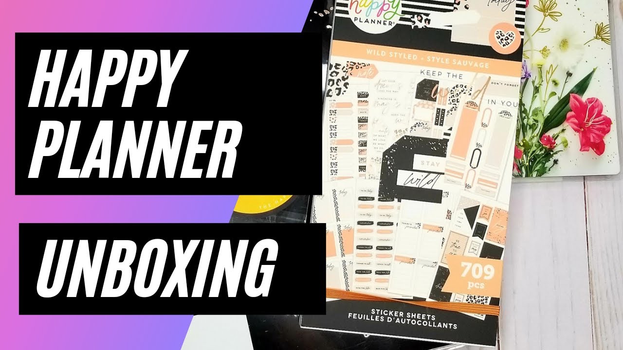 Happy Planner Unboxing
