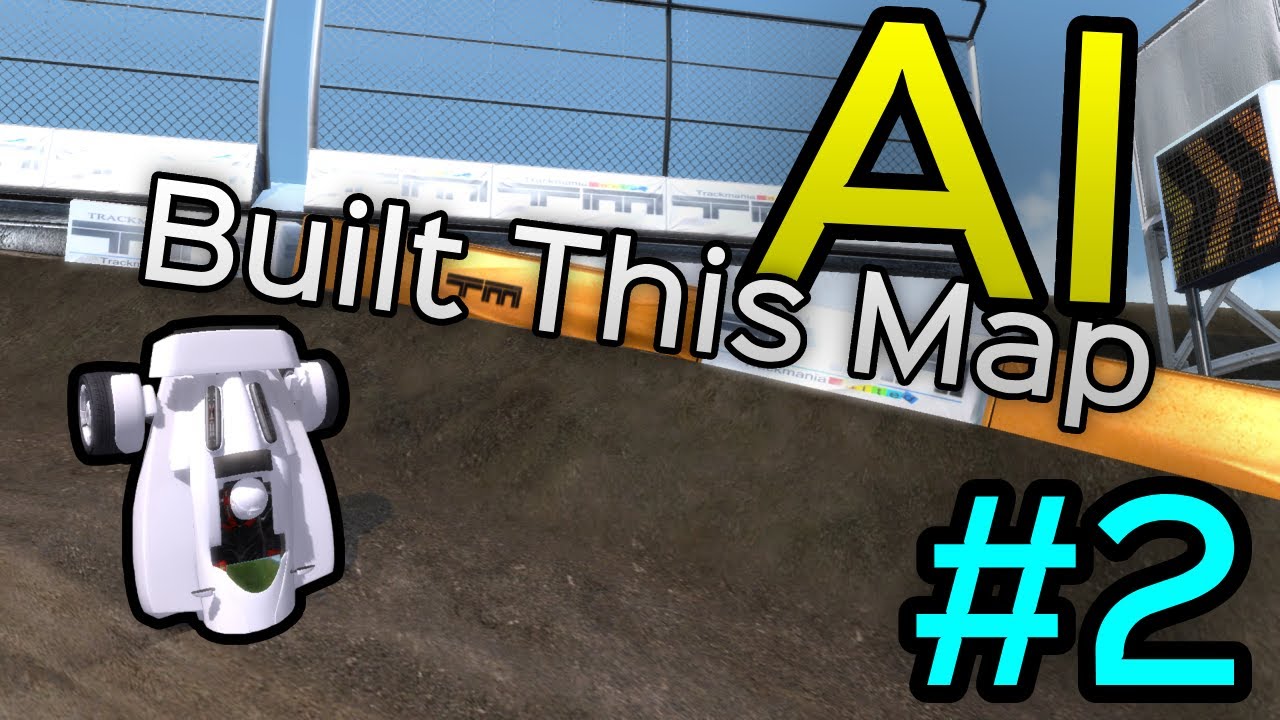Trackmania AI builds map, I TAS it! - #2