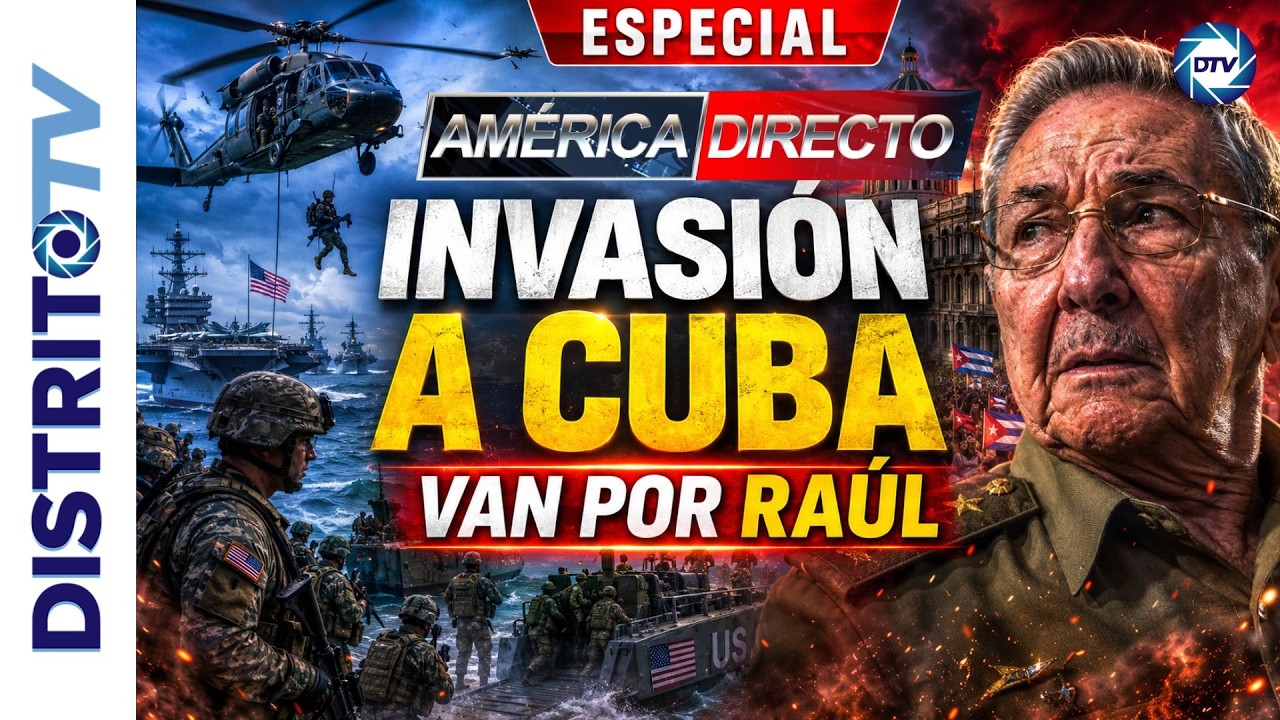 🔴ESPECIAL INVASI&Oacute;N DE CUBA: TODO LISTO PARA CAPTURAR A RA&Uacute;L CASTRO Y LIBERAR LA ISLA🔴
