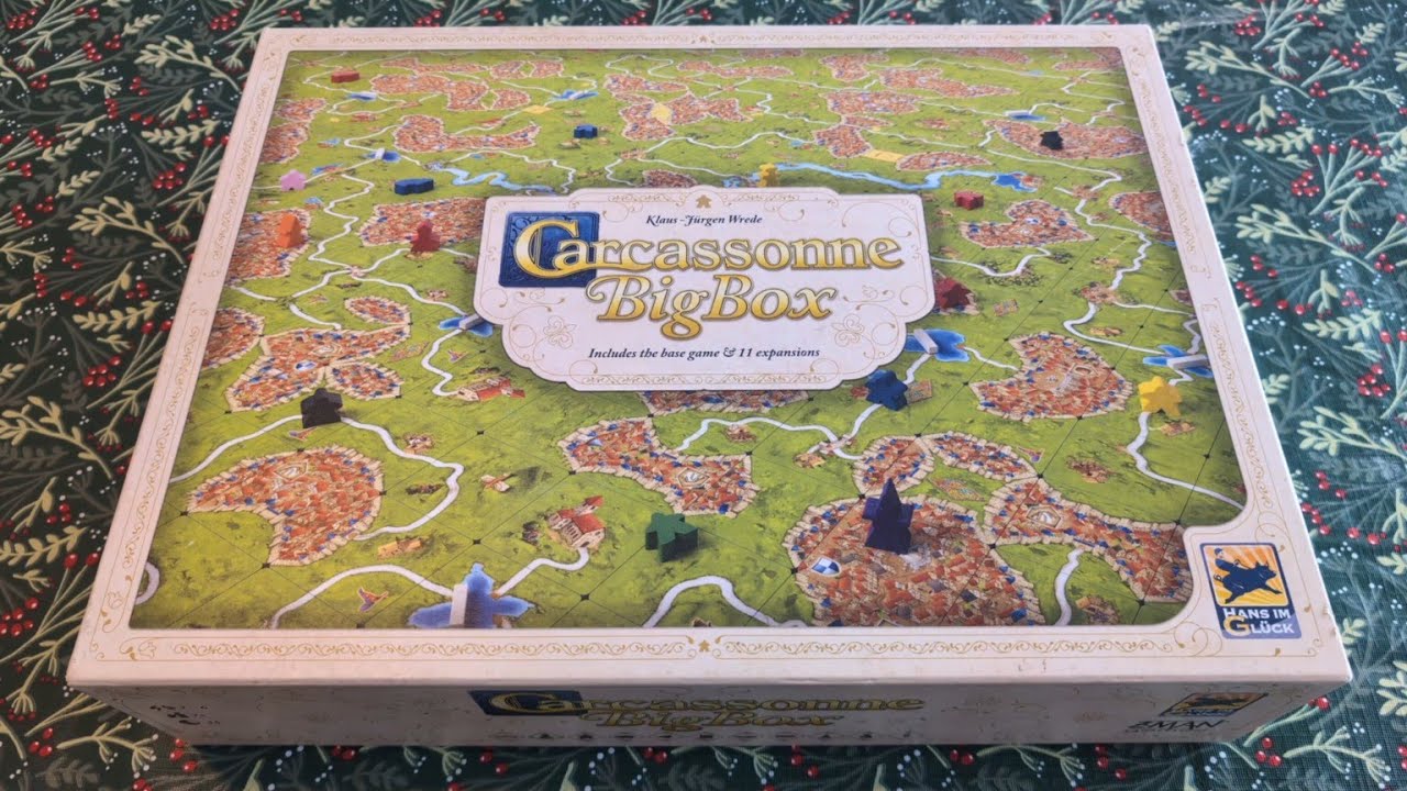 How I store Carcassonne