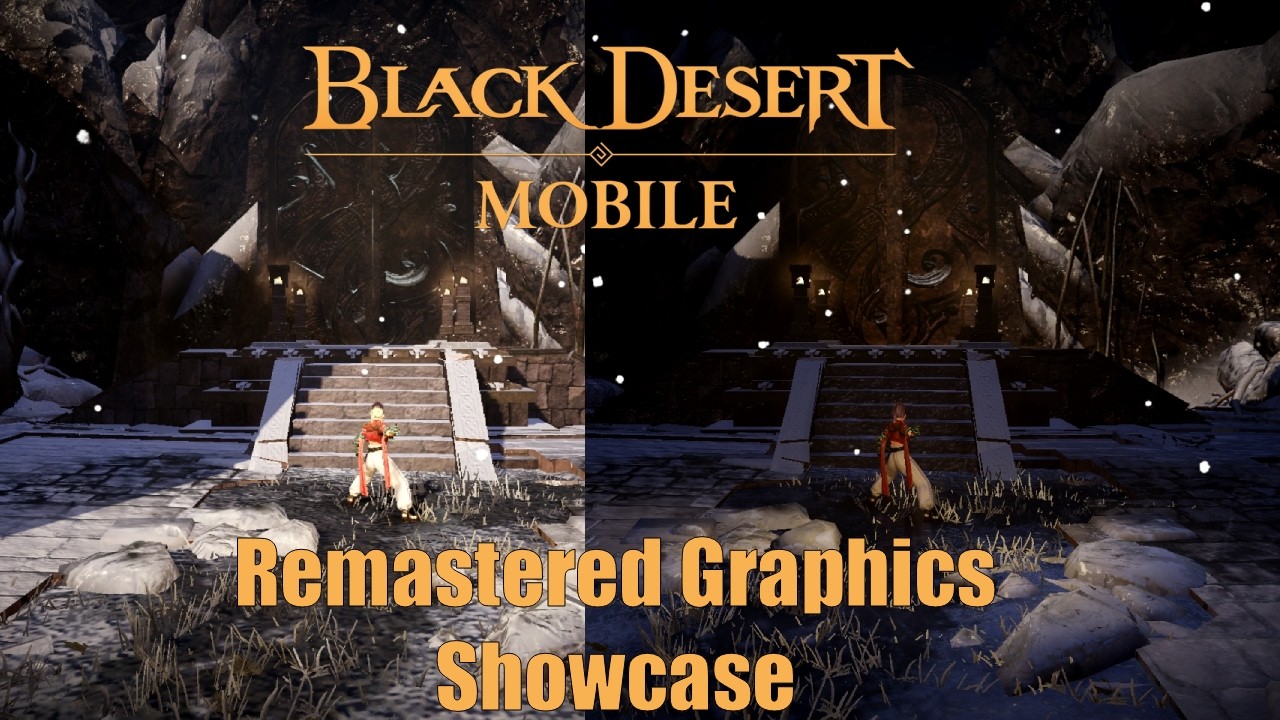[Black Desert Mobile] Remastered graphics is here!!