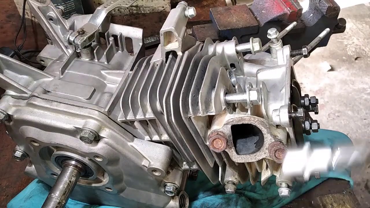 Silnik German PG168F- kopia GX 160. Jak poskładać. Jak ustawić luzy zaworowe. Jak ustawić rozrząd.