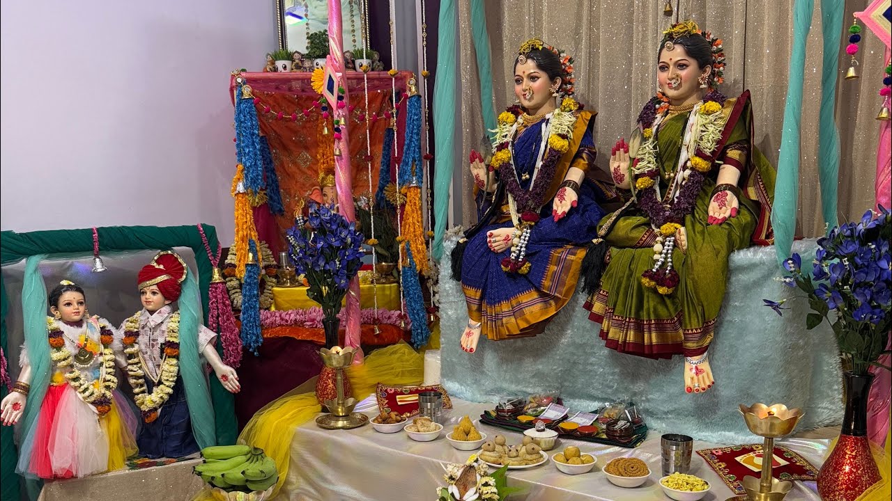 2025 गौराईंचे आगमन / गौराई घरात कशी आणावी? घरात घेताना काय म्हणावे /3 दिवसांचा संपूर्ण व्हिडिओ 🌺🙏🏻🌺