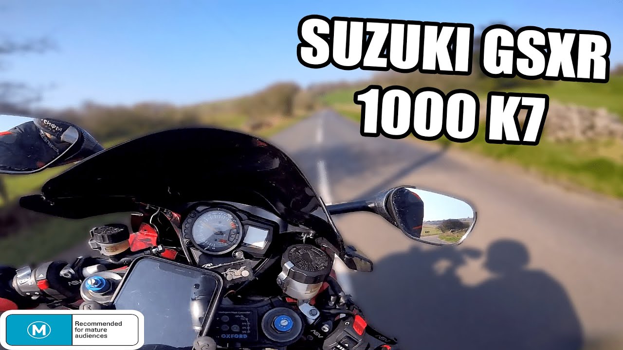 Suzuki GSXR 1000 K7 | *PURE EXHAUST SOUND*