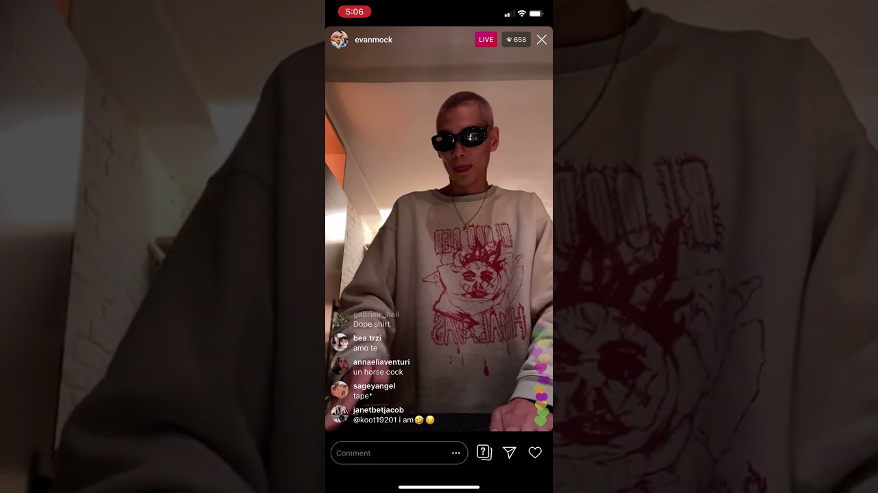 Evan Mock Instagram Live - April 1, 2021