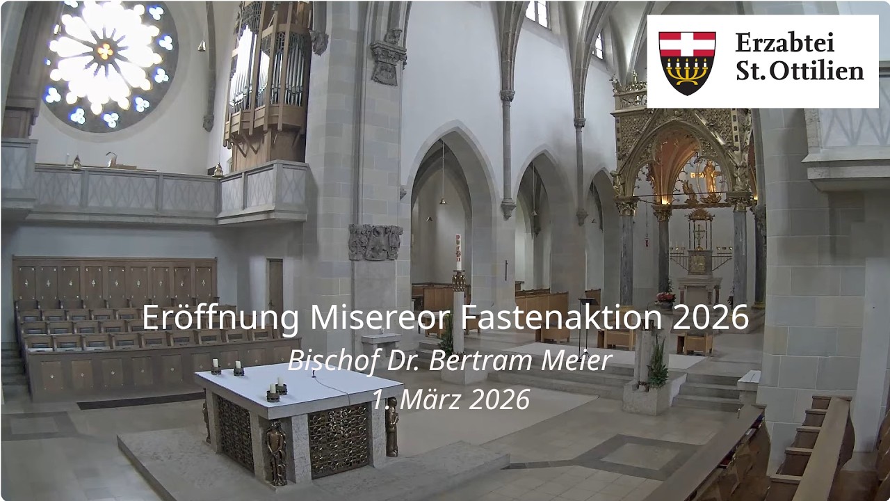 Eröffnung der Misereor Fastenaktion 2026 des @BistumAugsburg in St. Ottilien am 1. März 2026
