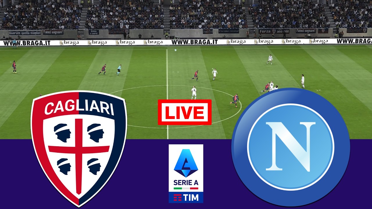 🔴 In Diretta : Cagliari vs Napoli | Serie A 2025/26 | Streaming completo della partita